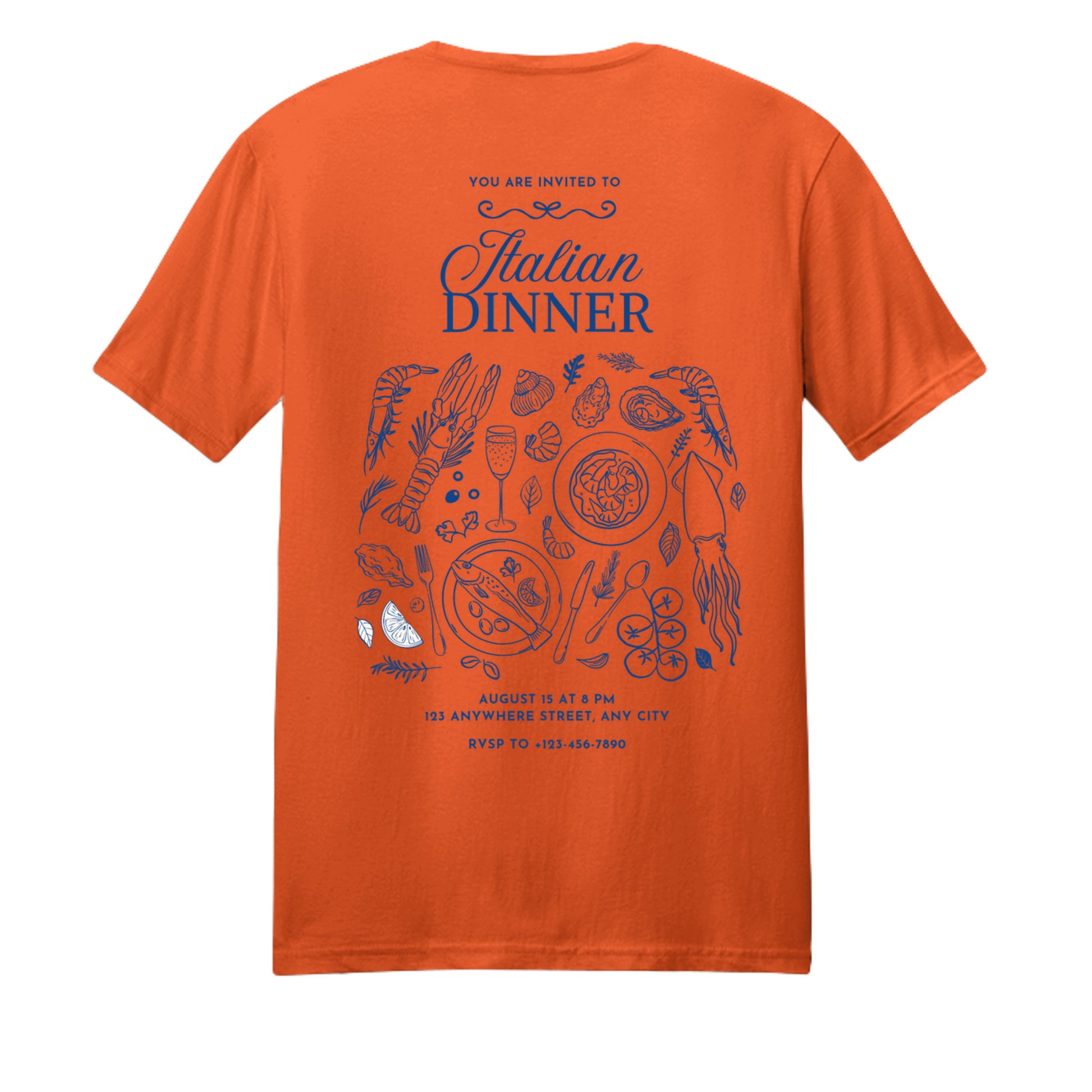 Safety Orange - DM108 - BACK