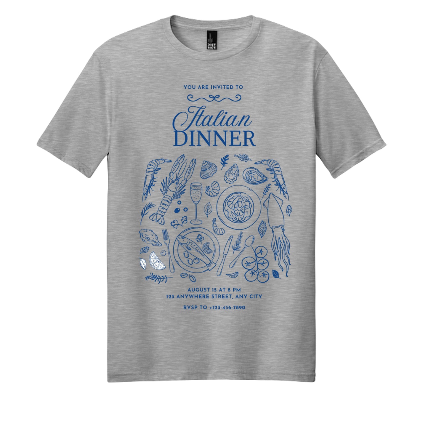 Light Heather Grey - DM108 - FRONT
