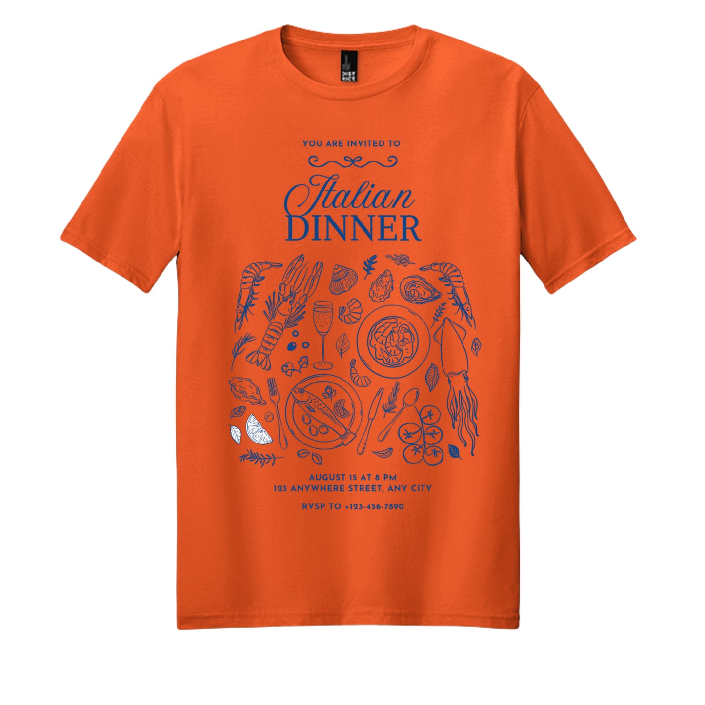 Safety Orange - DM108 - FRONT