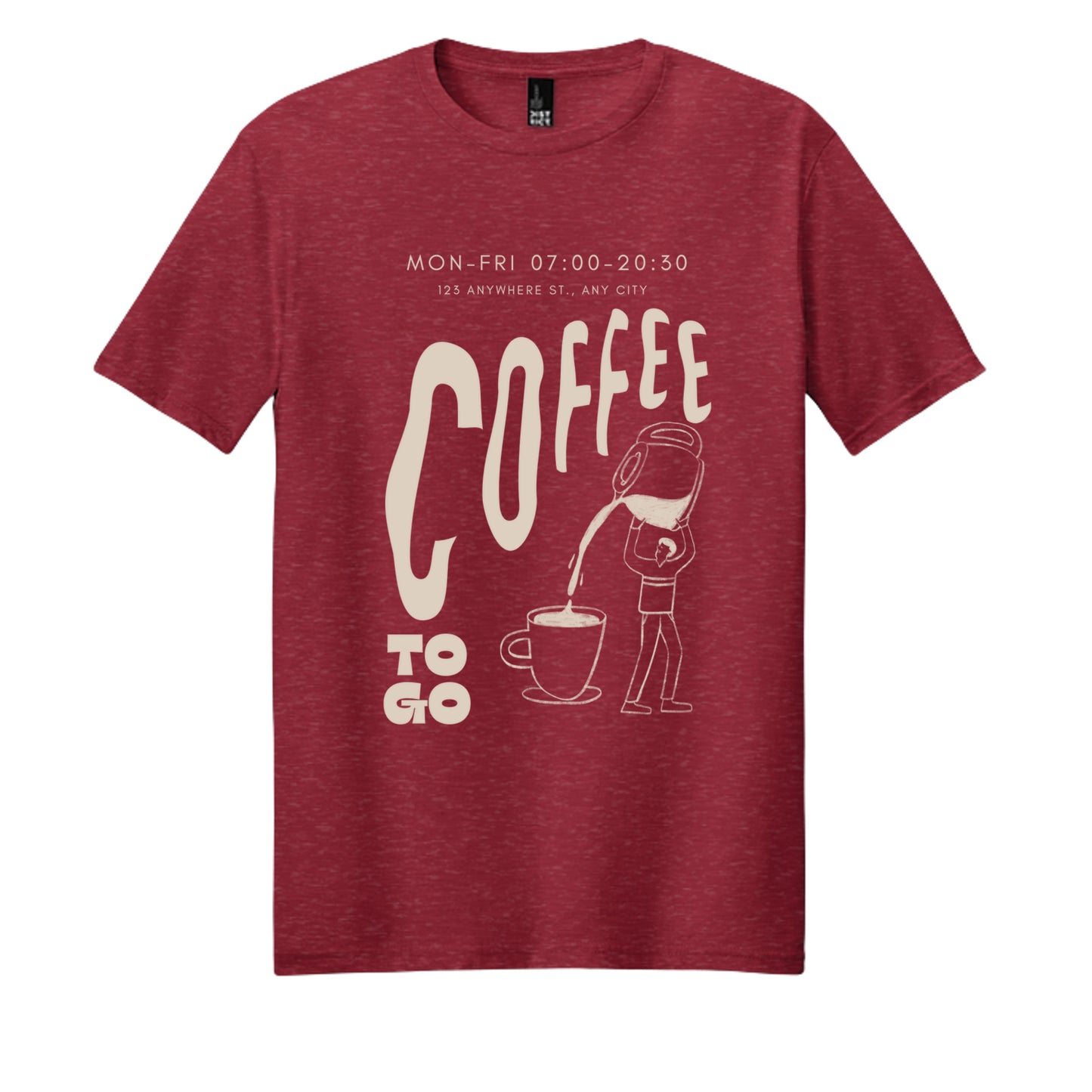 Red Fleck - DM108 - FRONT