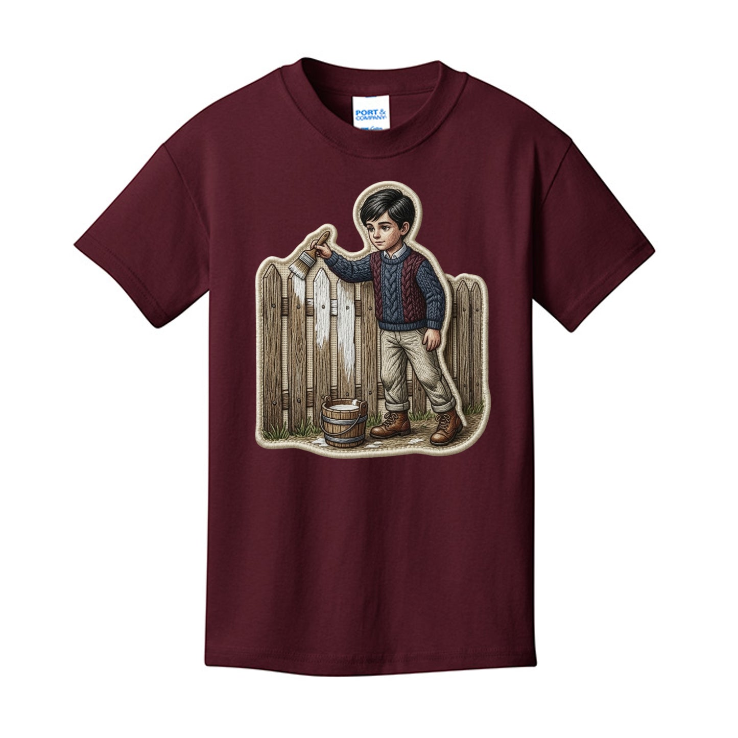Athletic Maroon - PC54Y - FRONT