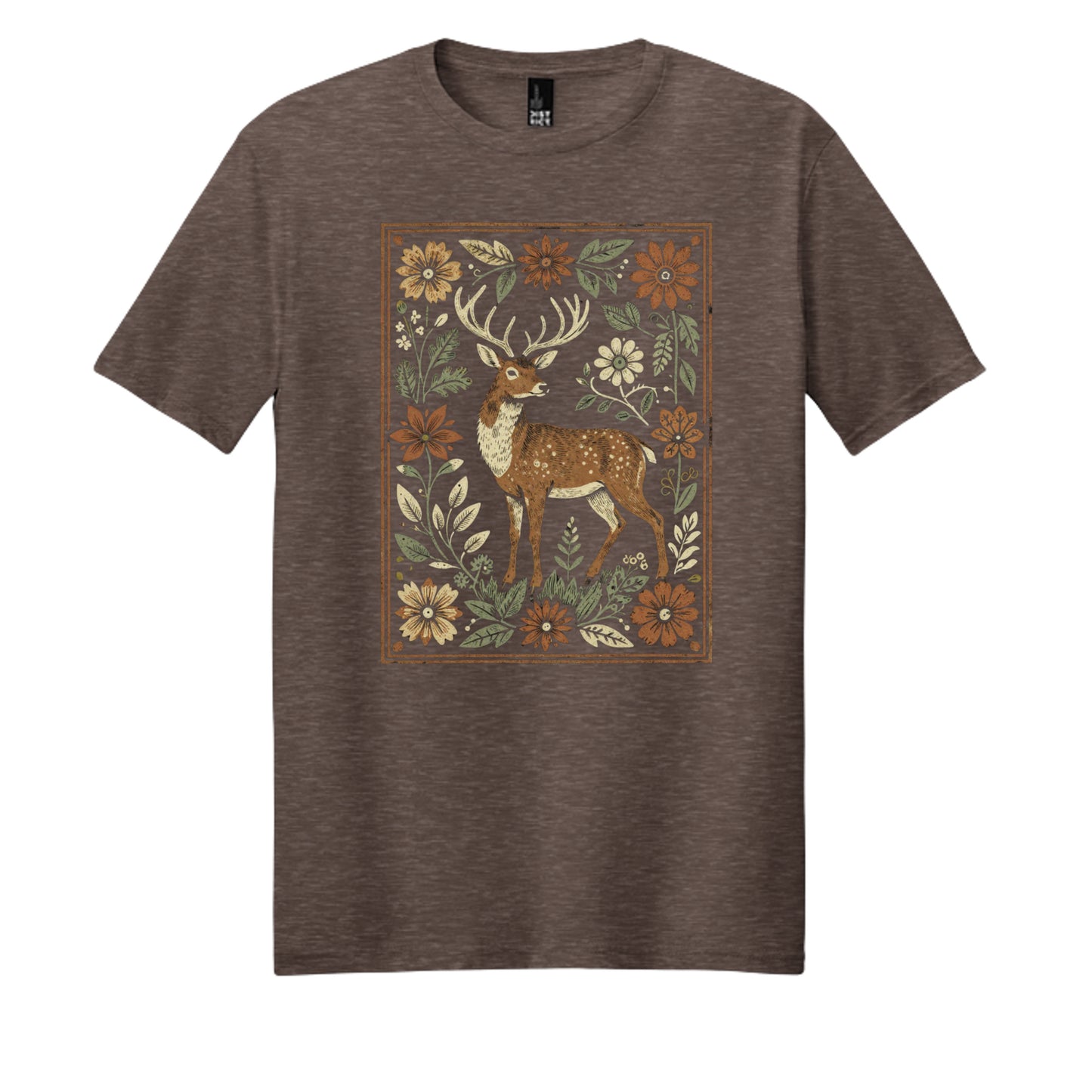 Heathered Brown - DM108 - FRONT