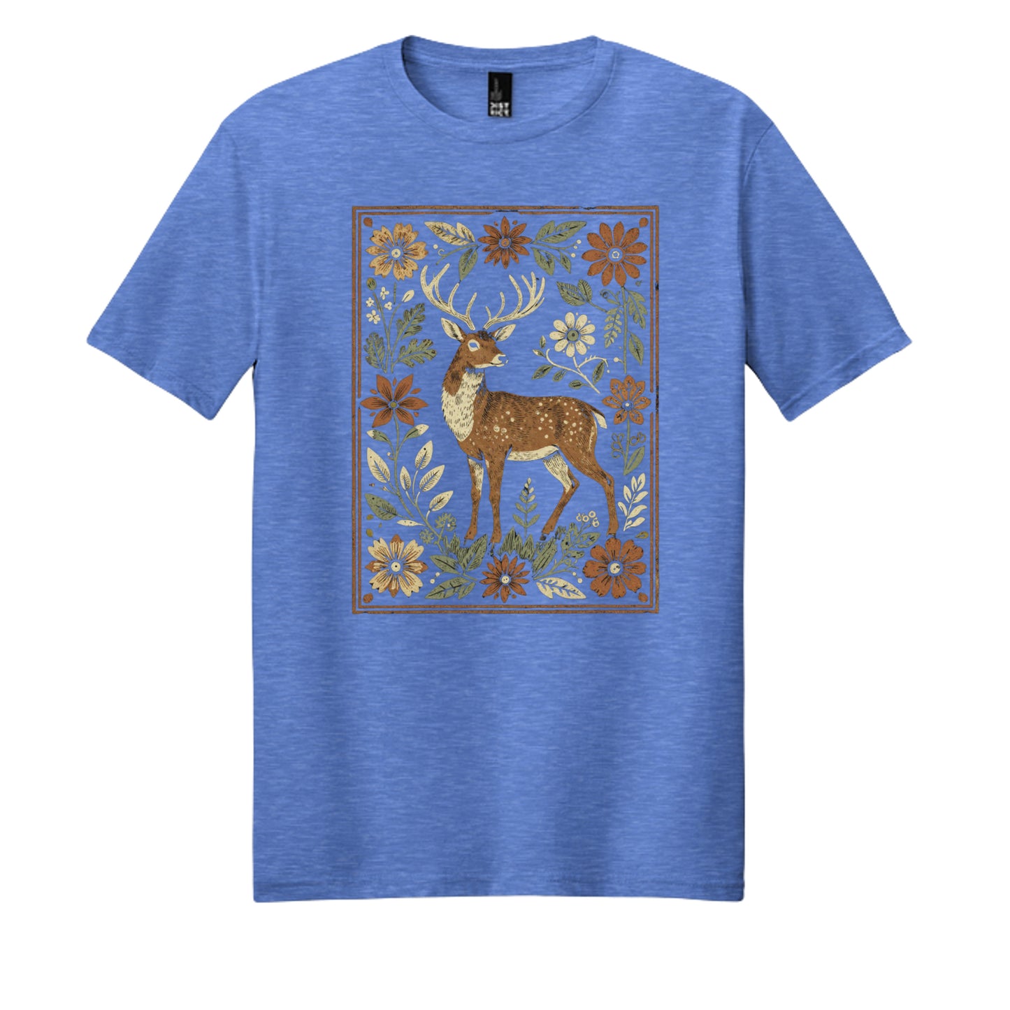 Heathered Royal - DM108 - FRONT