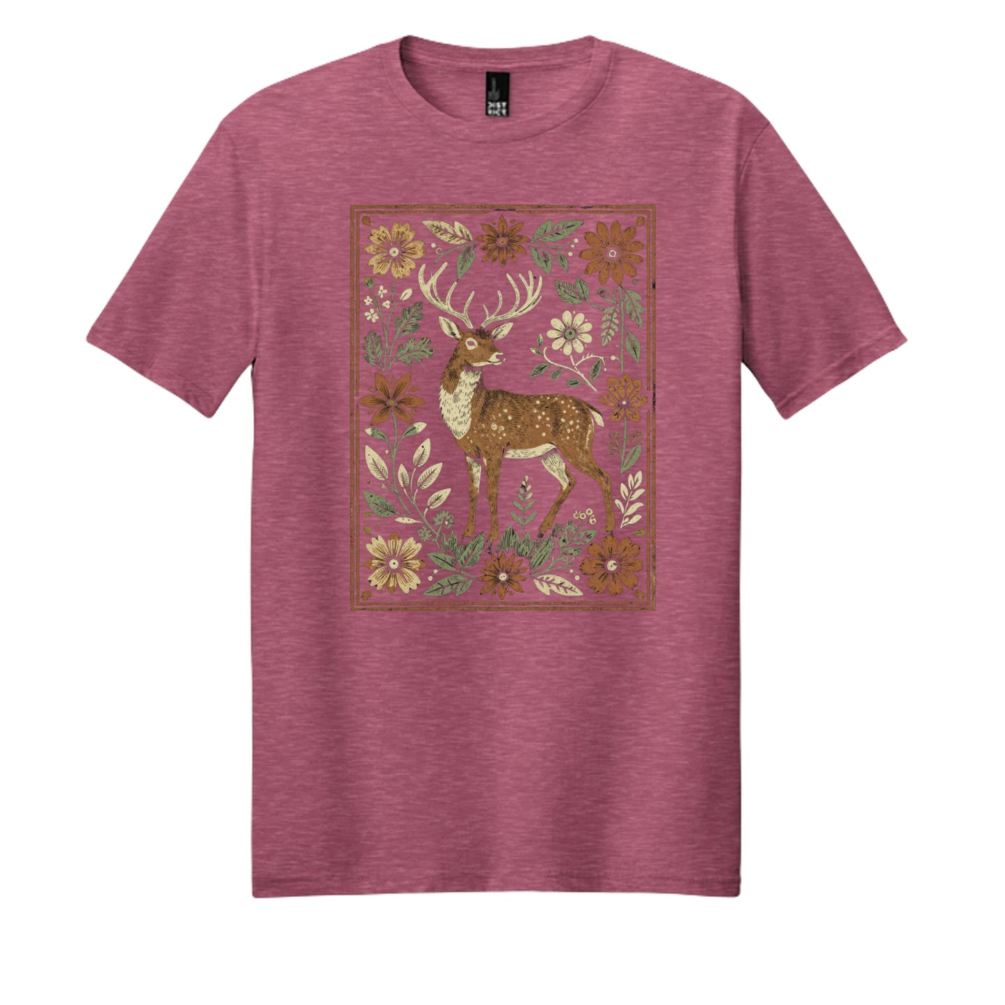Awareness Pink Heather - DM108 - FRONT