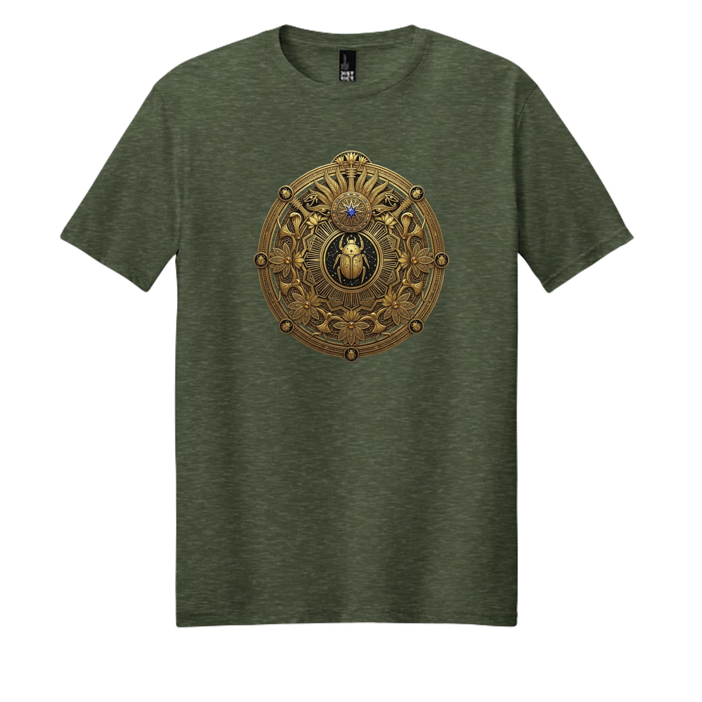 Heathered Forest Green - DM108 - FRONT