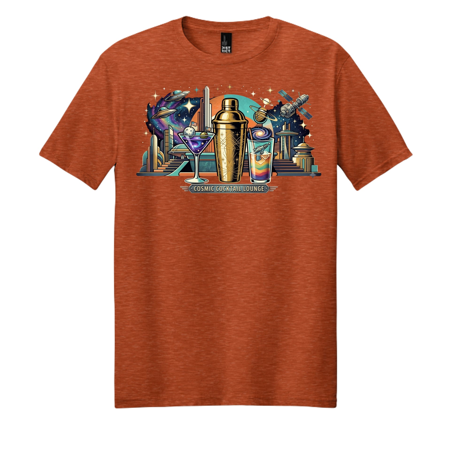 Deep Orange Heather - DM108 - FRONT