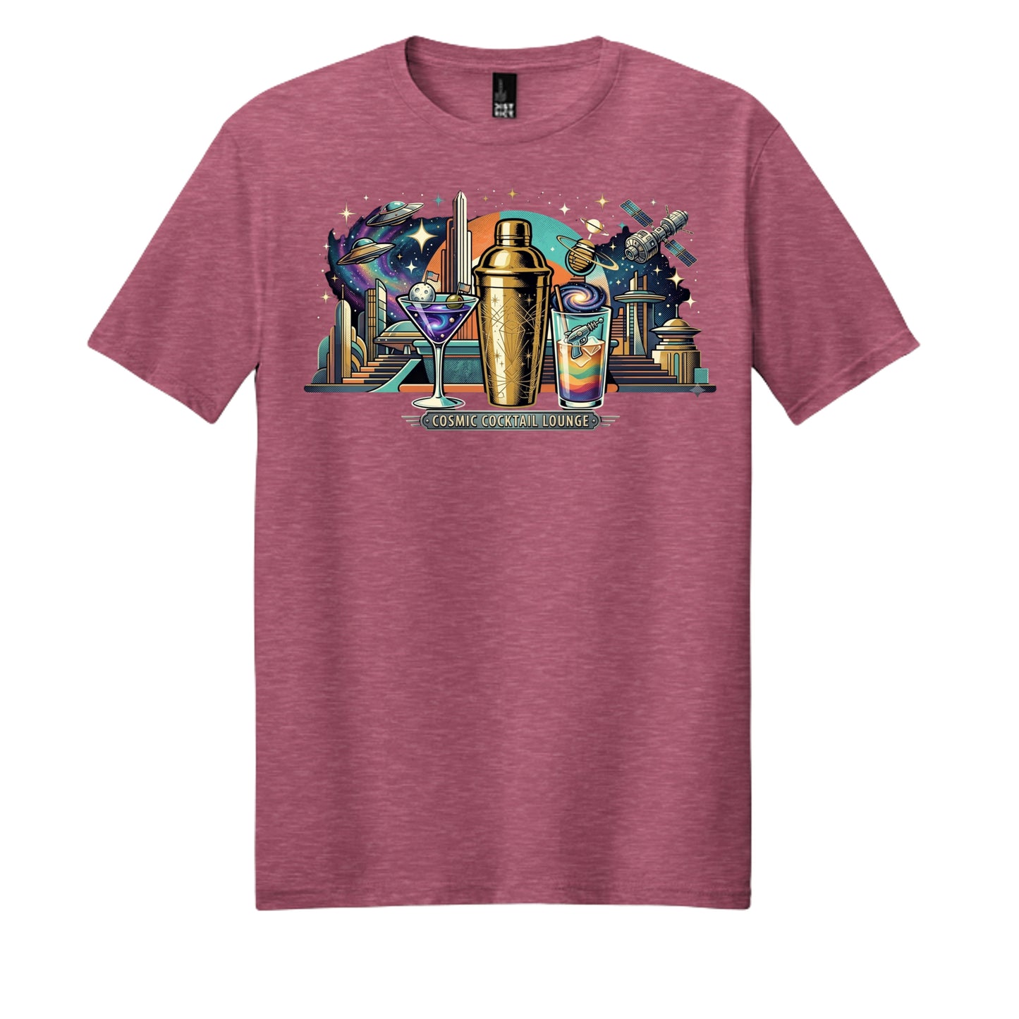 Awareness Pink Heather - DM108 - FRONT