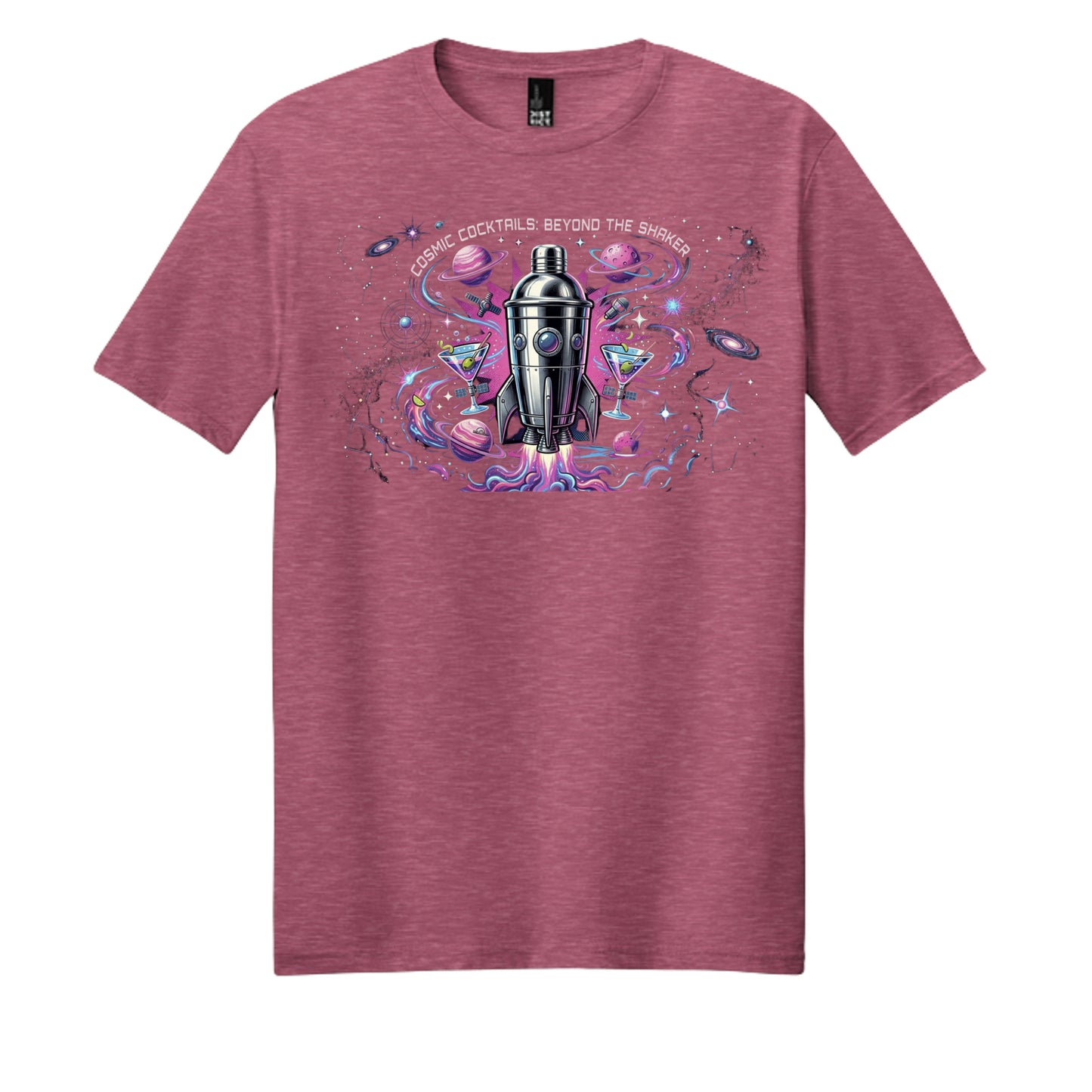 Awareness Pink Heather - DM108 - FRONT