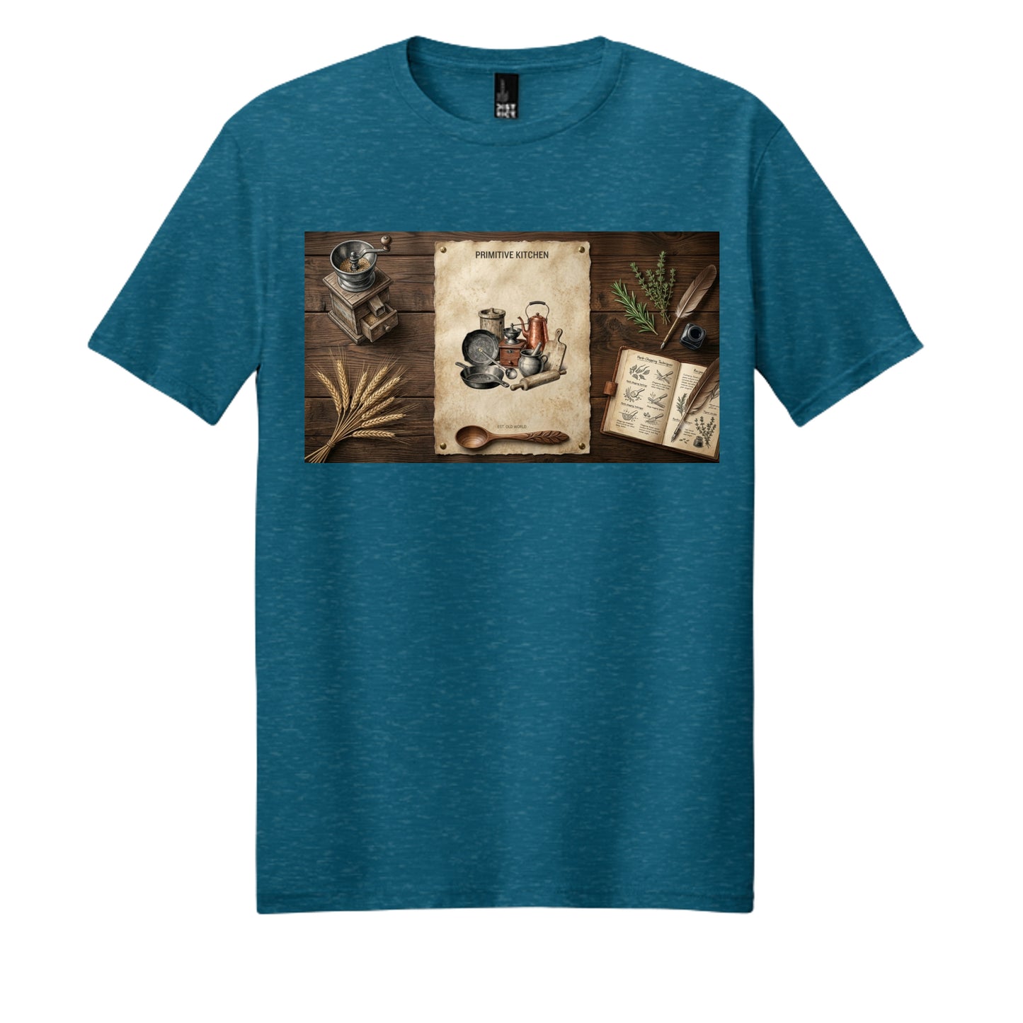 Deep Turquoise Fleck - DM108 - FRONT