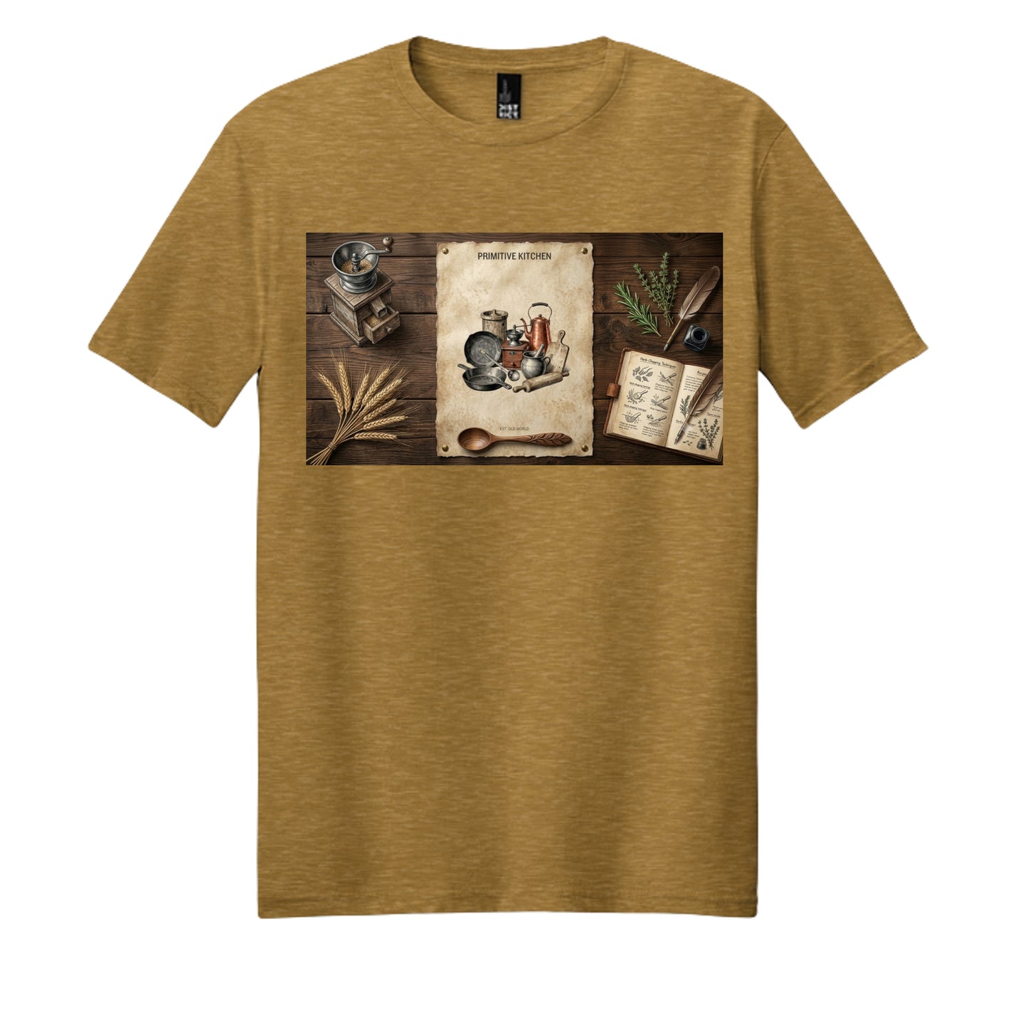 Gold Heather - DM108 - FRONT