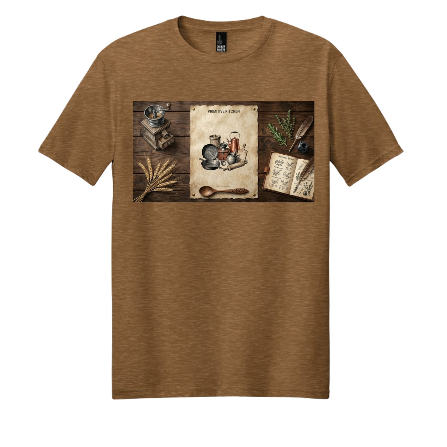 Duck Brown Heather - DM108 - FRONT
