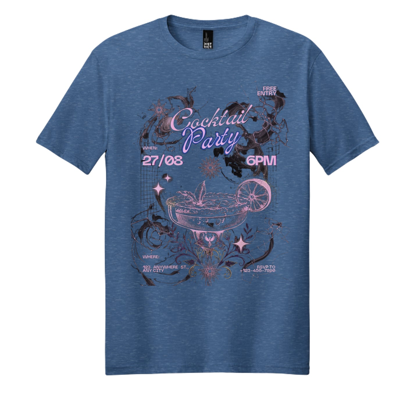 Deep Royal Fleck - DM108 - FRONT