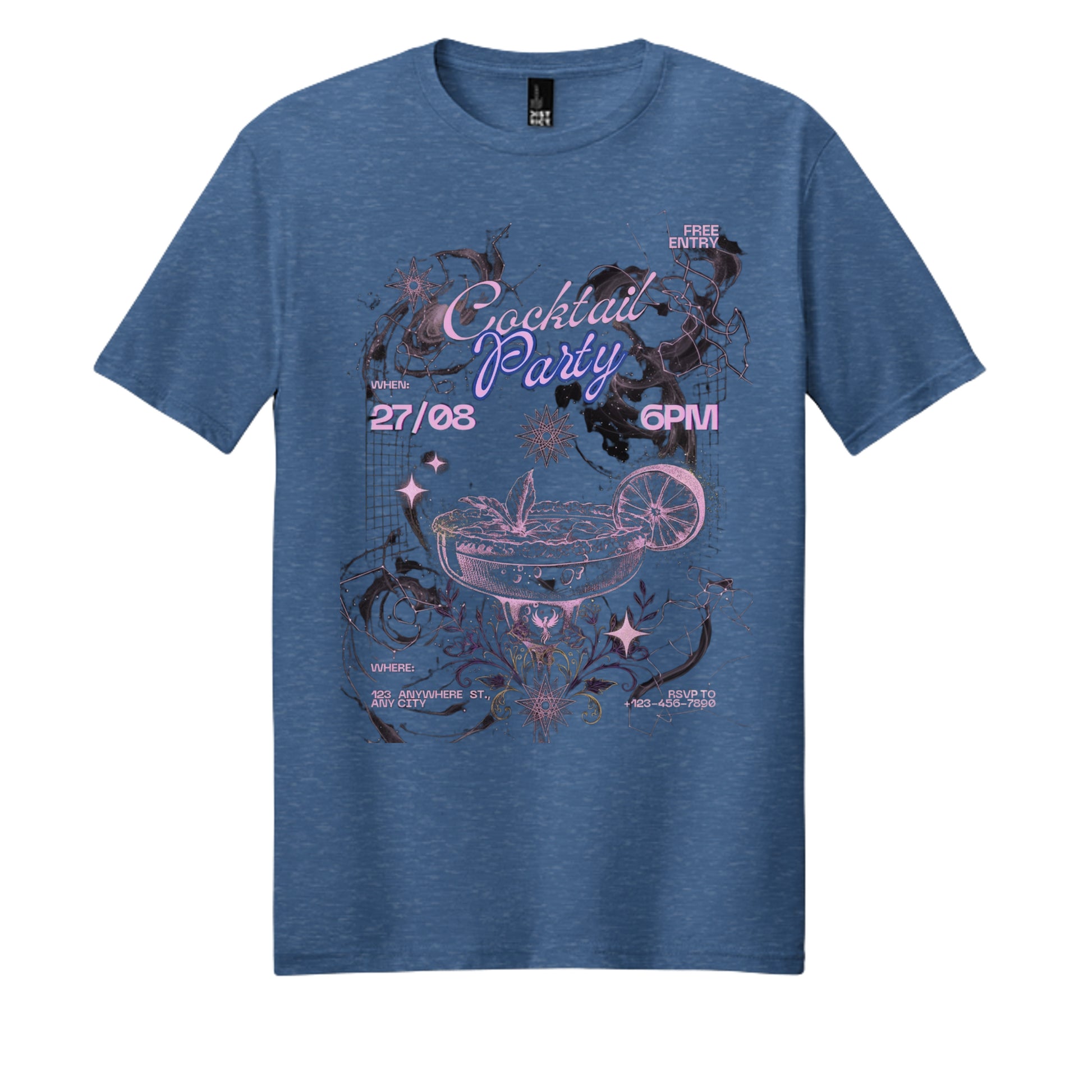 Deep Royal Fleck - DM108 - FRONT