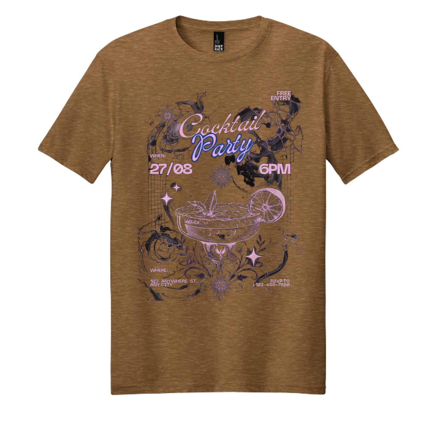 Duck Brown Heather - DM108 - FRONT
