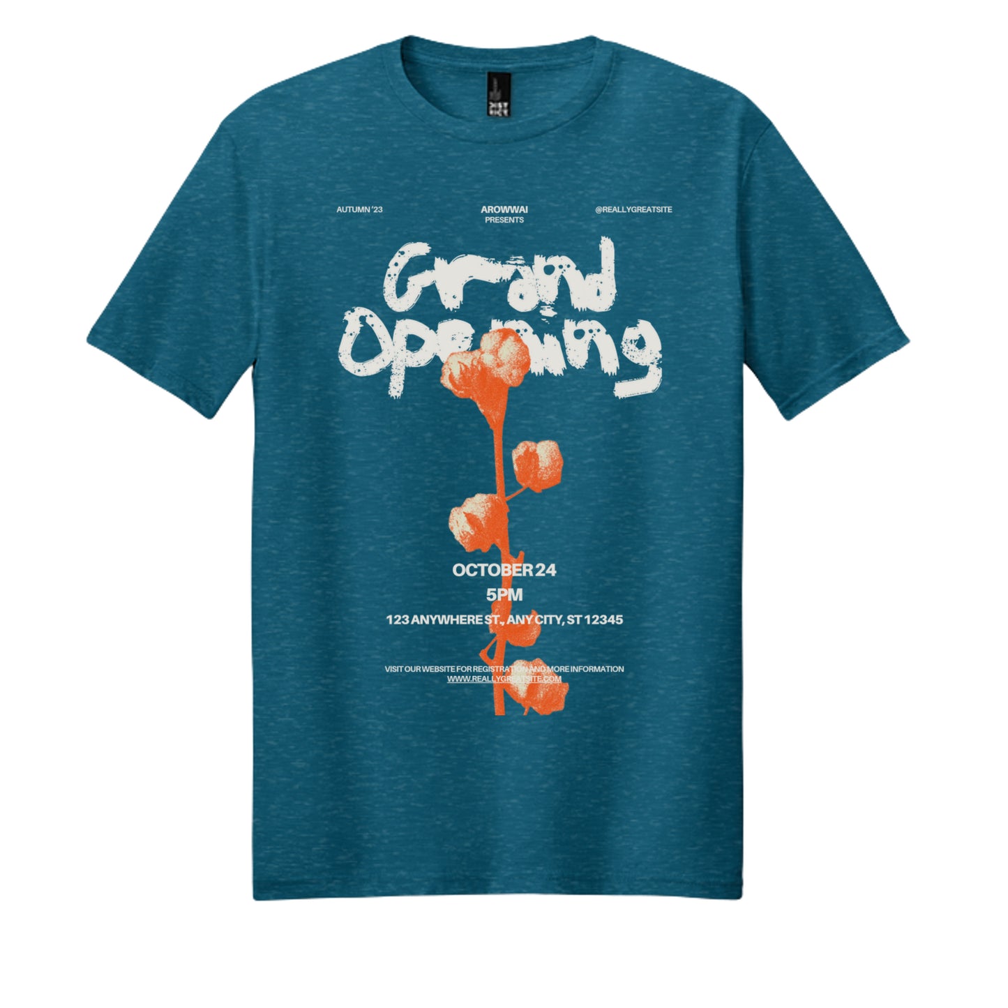 Deep Turquoise Fleck - DM108 - FRONT