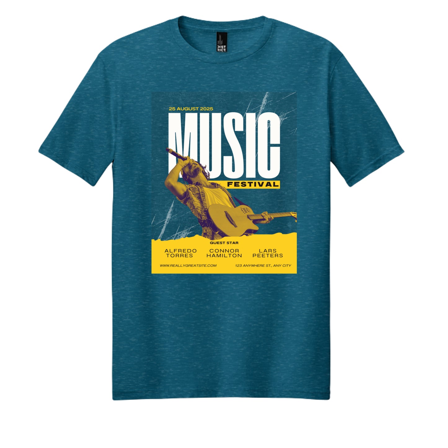 Deep Turquoise Fleck - DM108 - FRONT