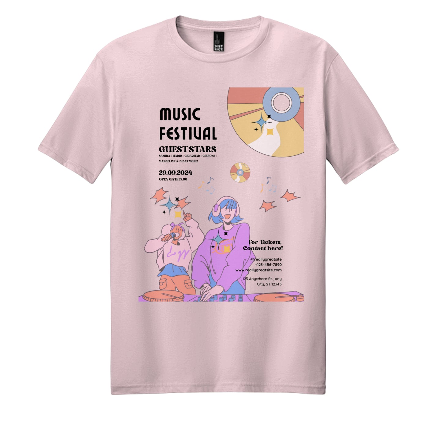 Carnation Pink - DM108 - FRONT