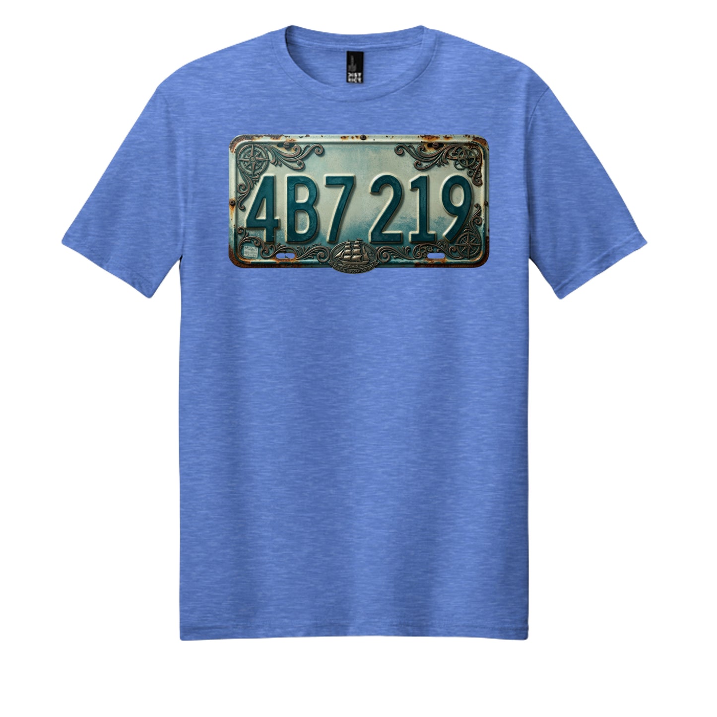 Heathered Royal - DM108 - FRONT