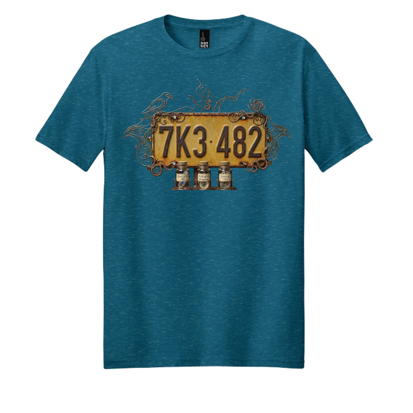 Deep Turquoise Fleck - DM108 - FRONT