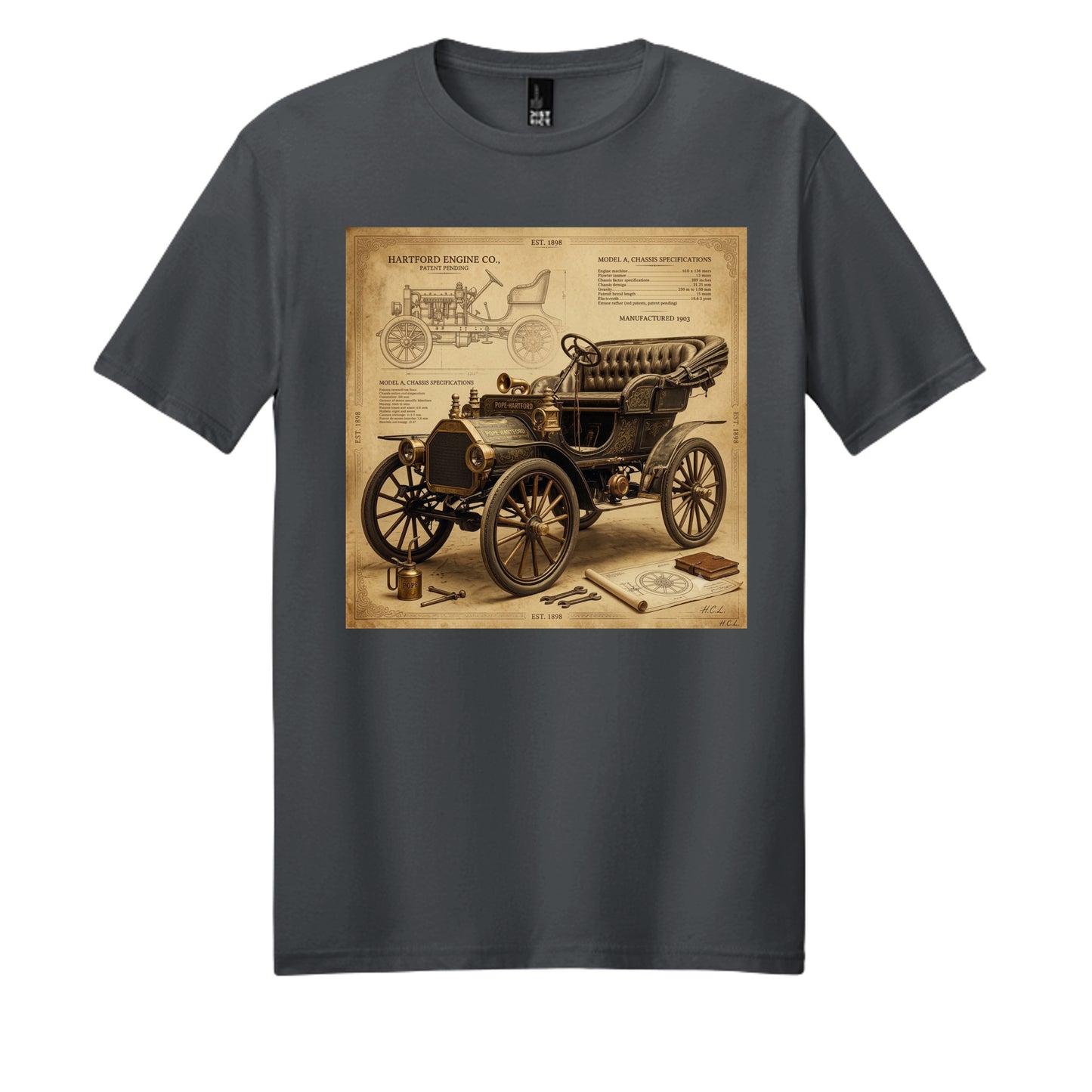 Charcoal - DM108 - FRONT