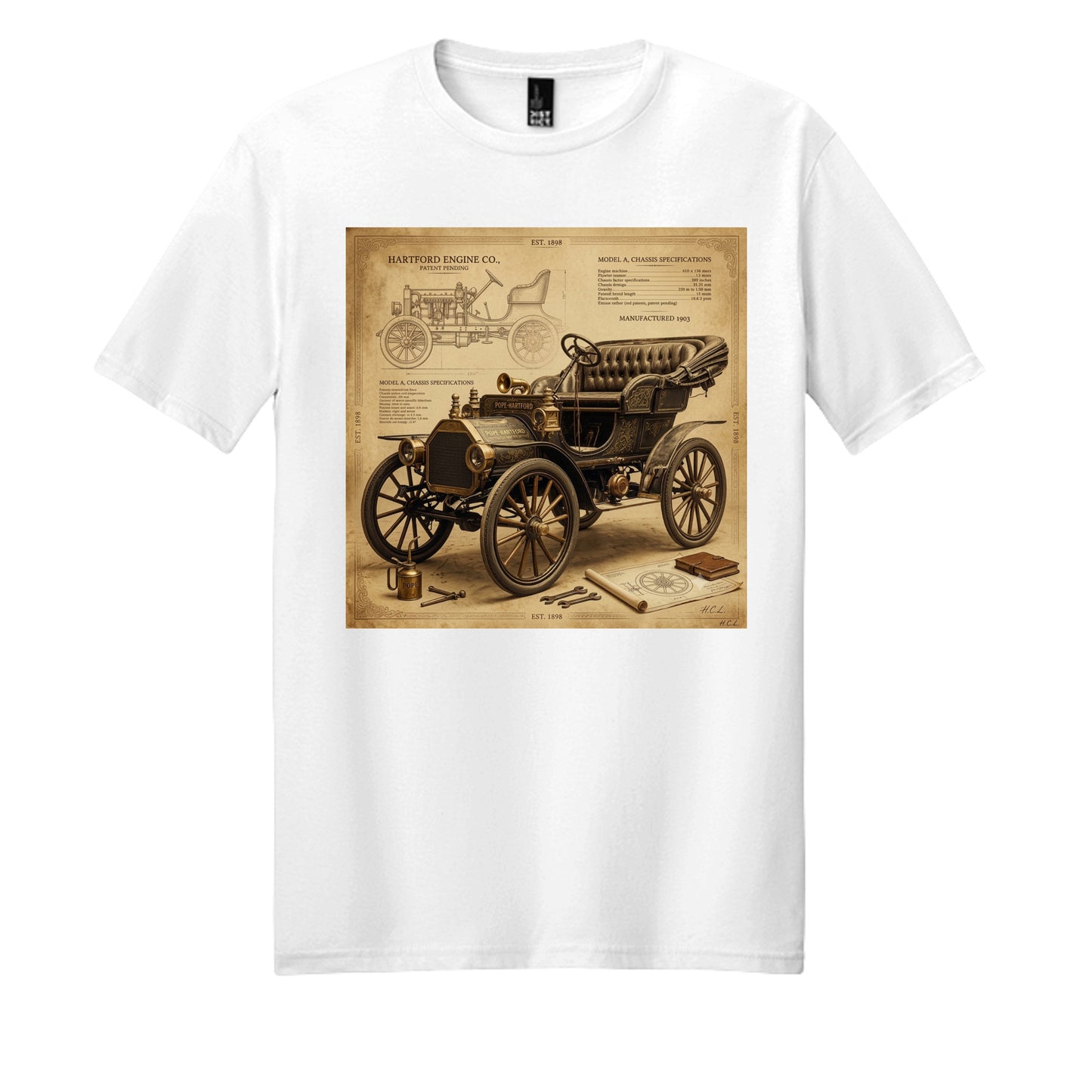 White - DM108 - FRONT