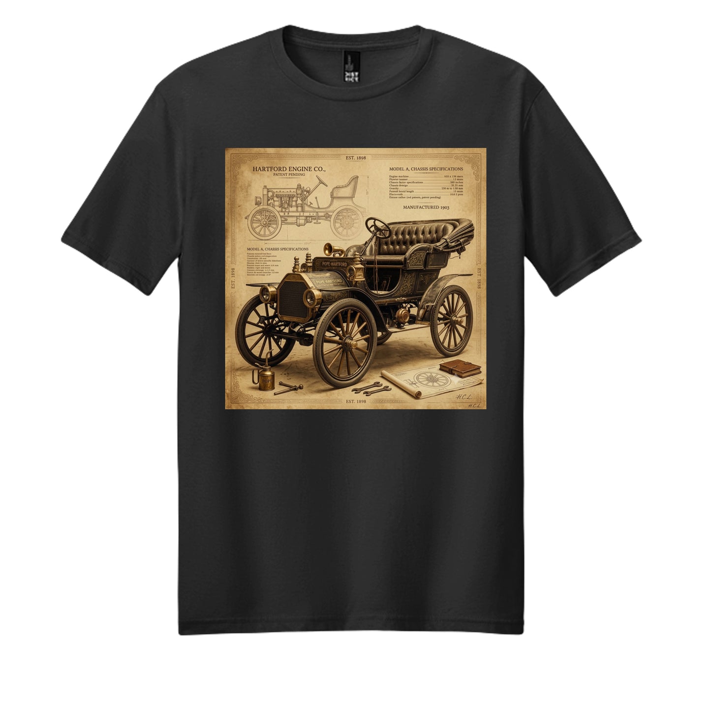 Black - DM108 - FRONT