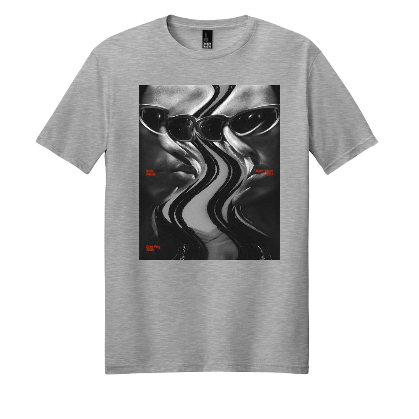 Light Heather Grey - DM108 - FRONT