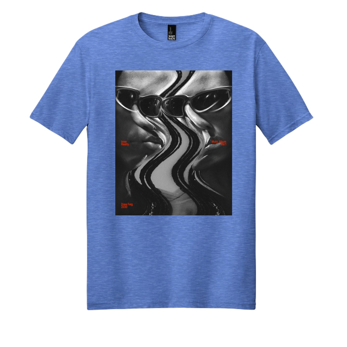 Heathered Royal - DM108 - FRONT