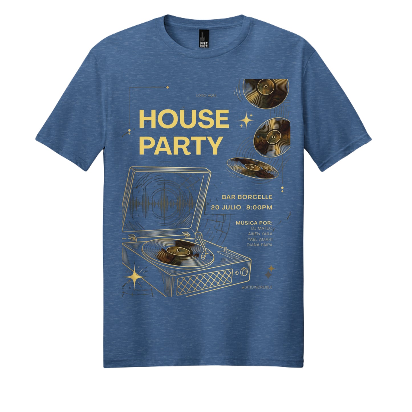 Deep Royal Fleck - DM108 - FRONT