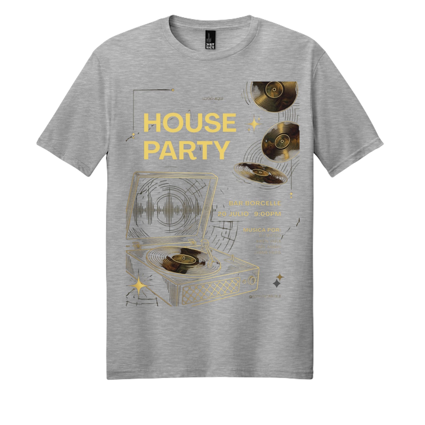 Light Heather Grey - DM108 - FRONT