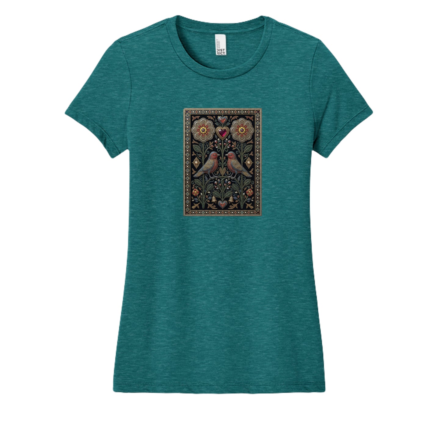 Heathered Teal - DM130L - FRONT