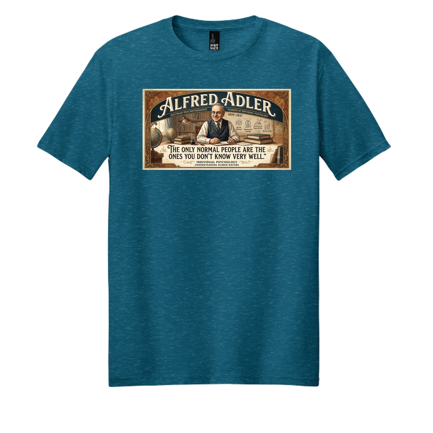 Deep Turquoise Fleck - DM108 - FRONT