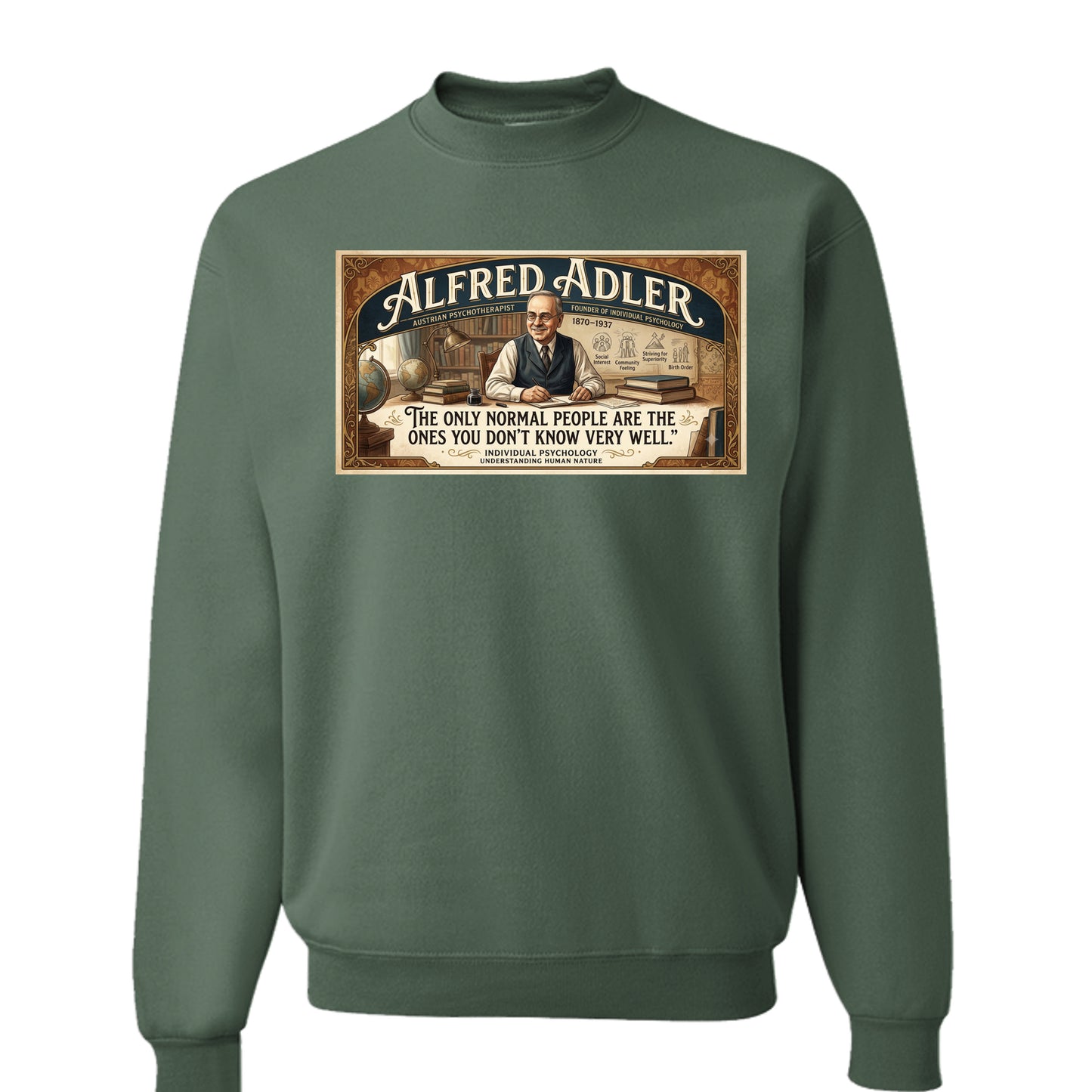 Military Green Heather - 562 - FRONT