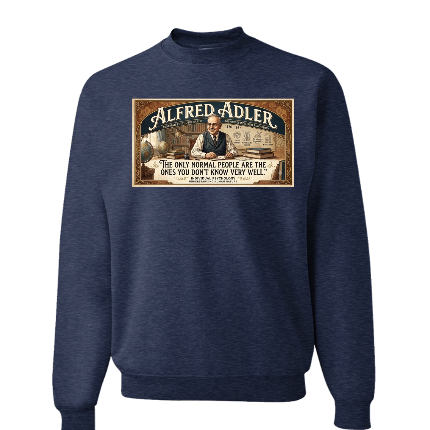 Vintage Heather Blue - 562 - FRONT