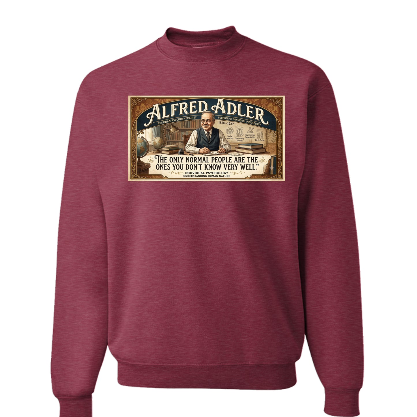 Vintage Heather Red - 562 - FRONT