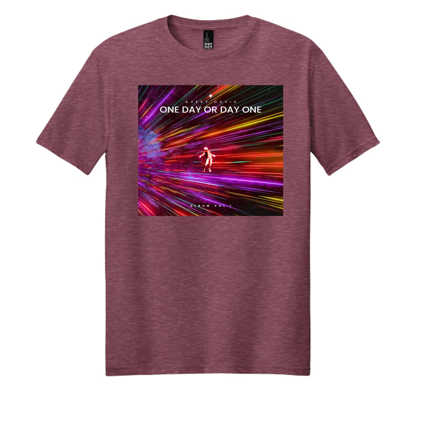 Heathered Cardinal - DM108 - FRONT