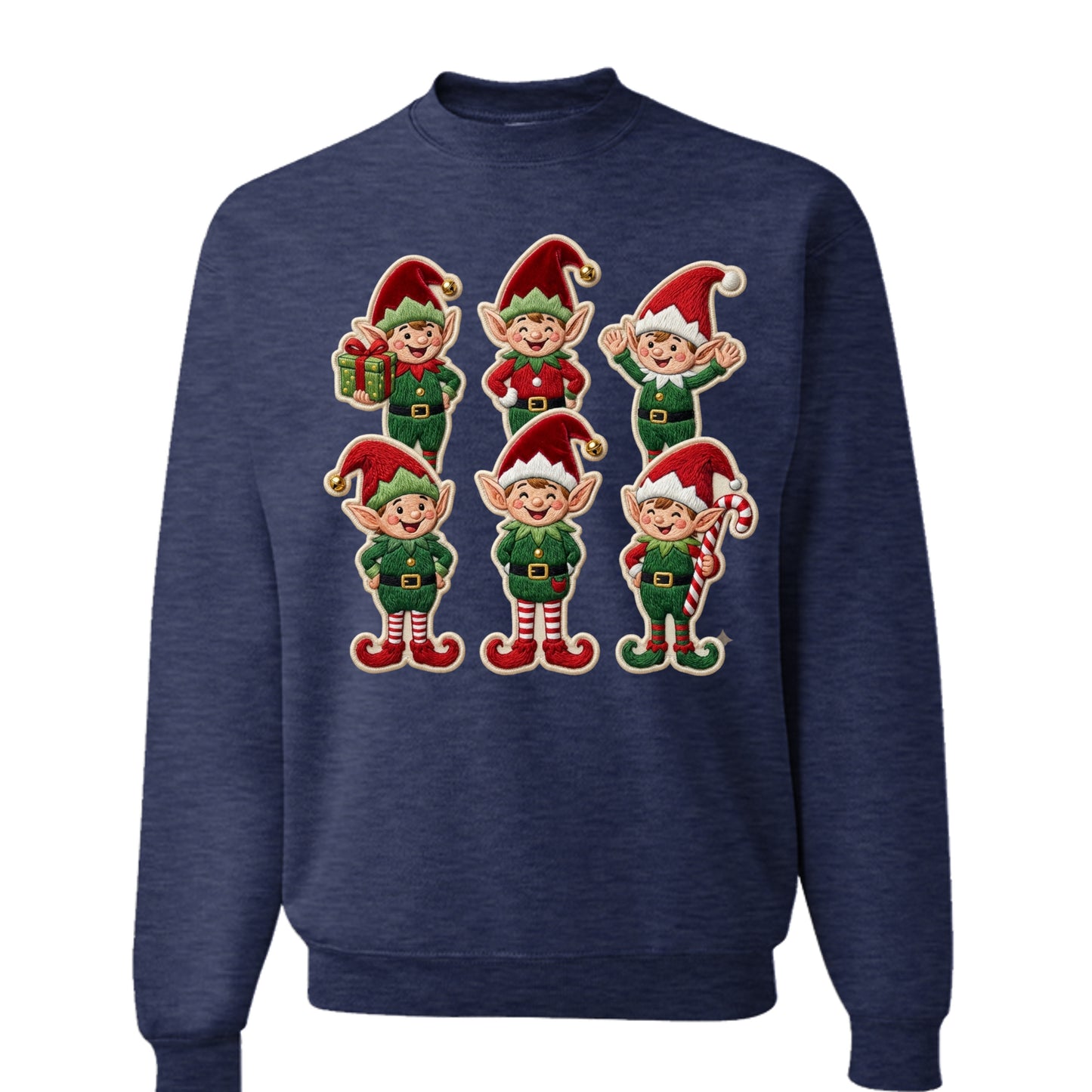Vintage Heather Navy - 562 - FRONT