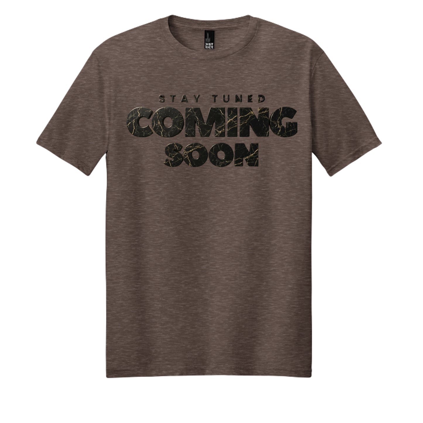 Heathered Brown - DM108 - FRONT