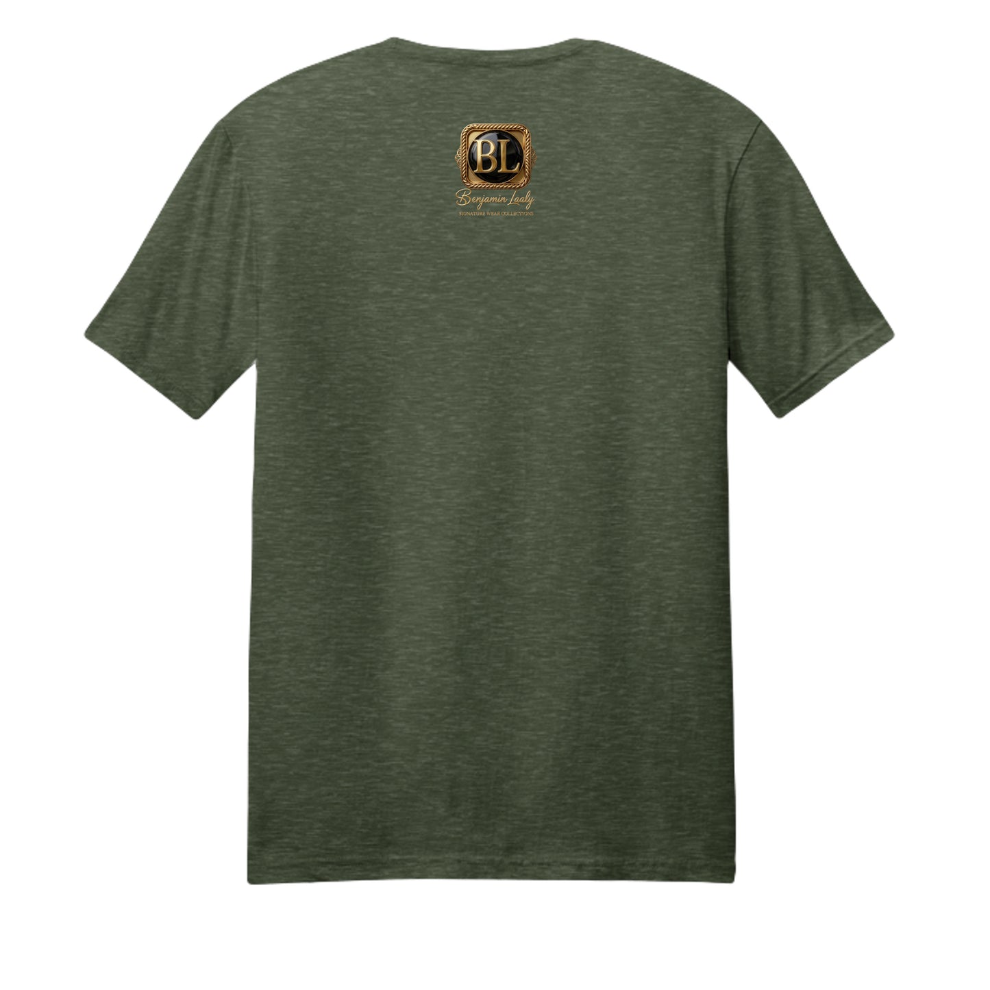 Heathered Forest Green - DM108 - BACK
