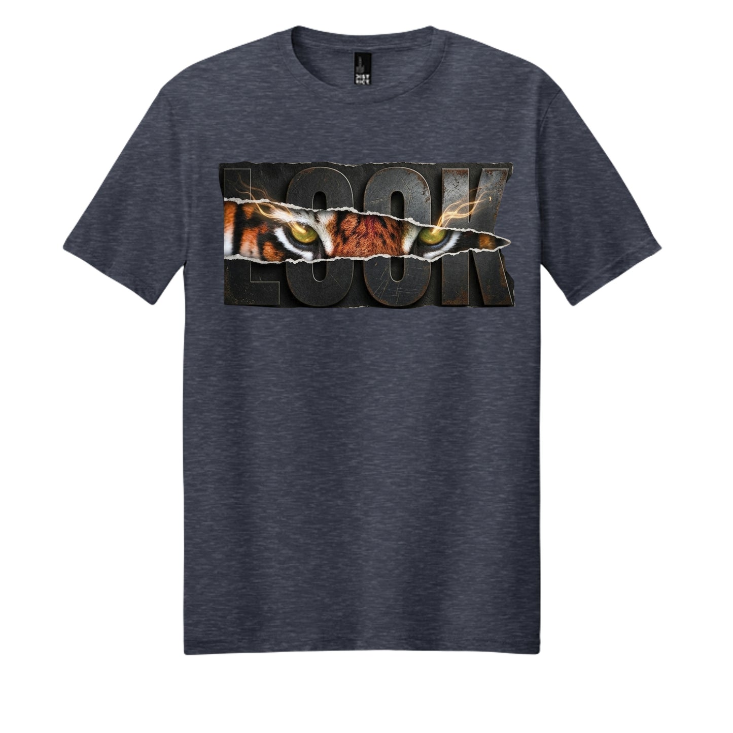 Heathered Navy - DM108 - FRONT