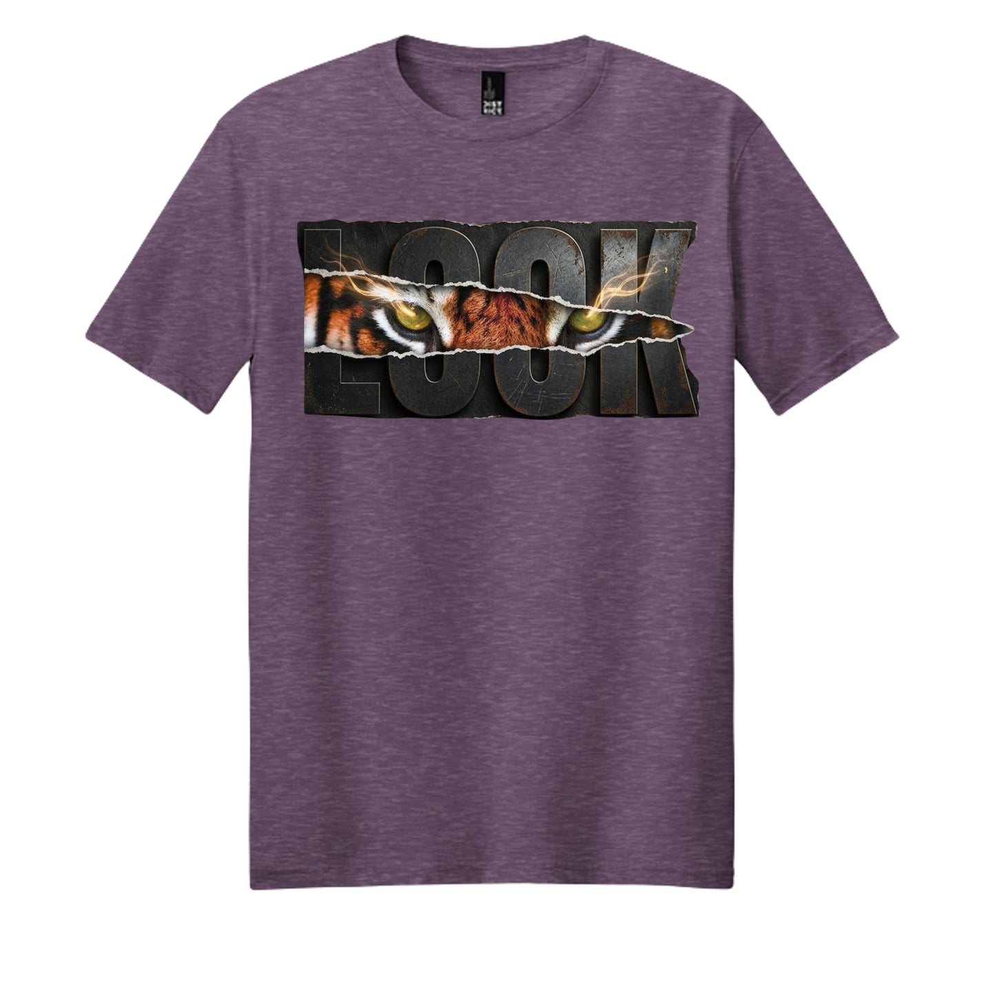 Heathered Eggplant - DM108 - FRONT