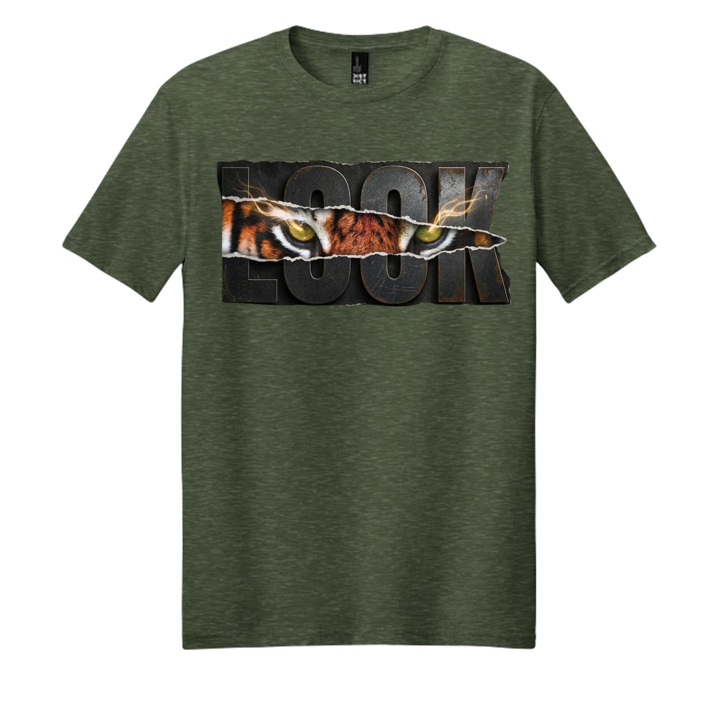 Heathered Forest Green - DM108 - FRONT