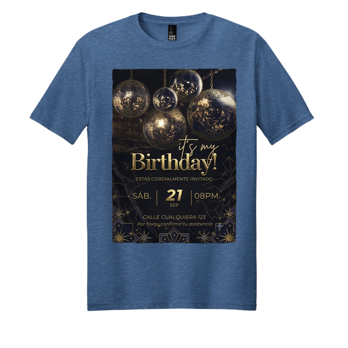 Deep Royal Fleck - DM108 - FRONT