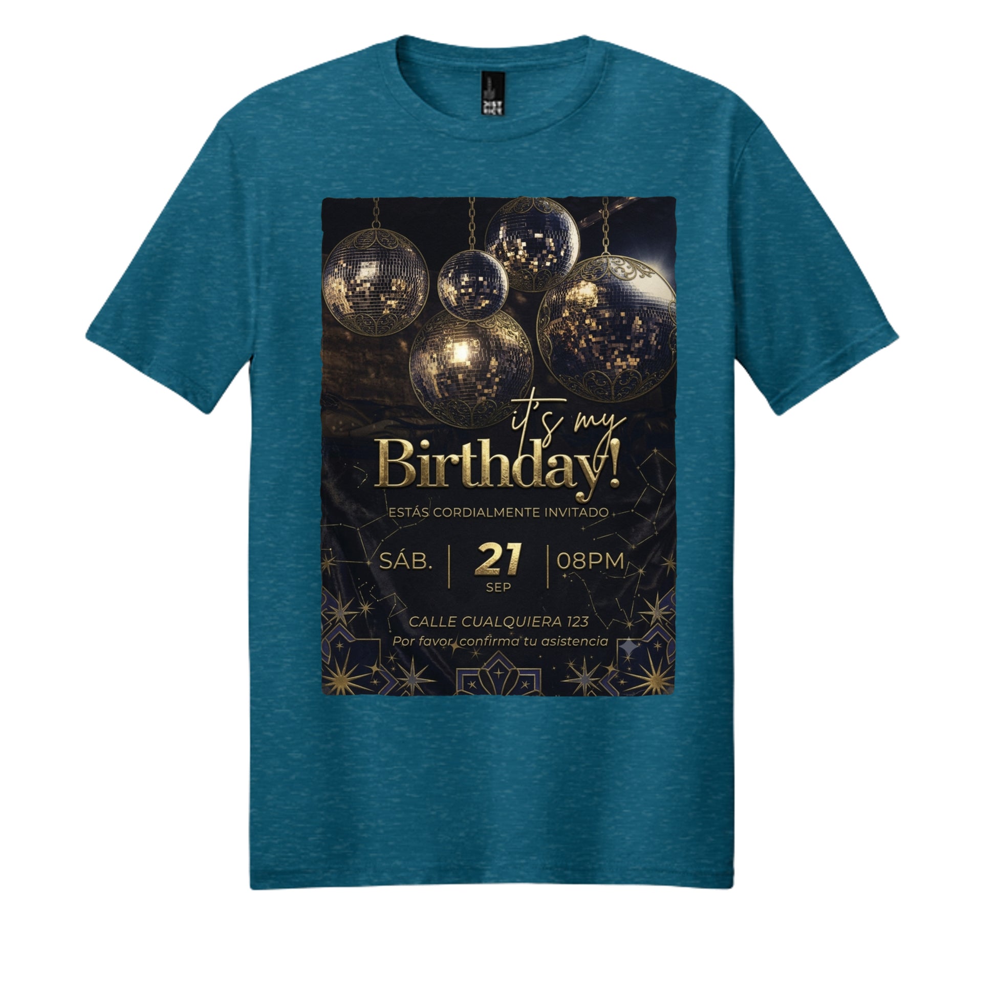 Deep Turquoise Fleck - DM108 - FRONT