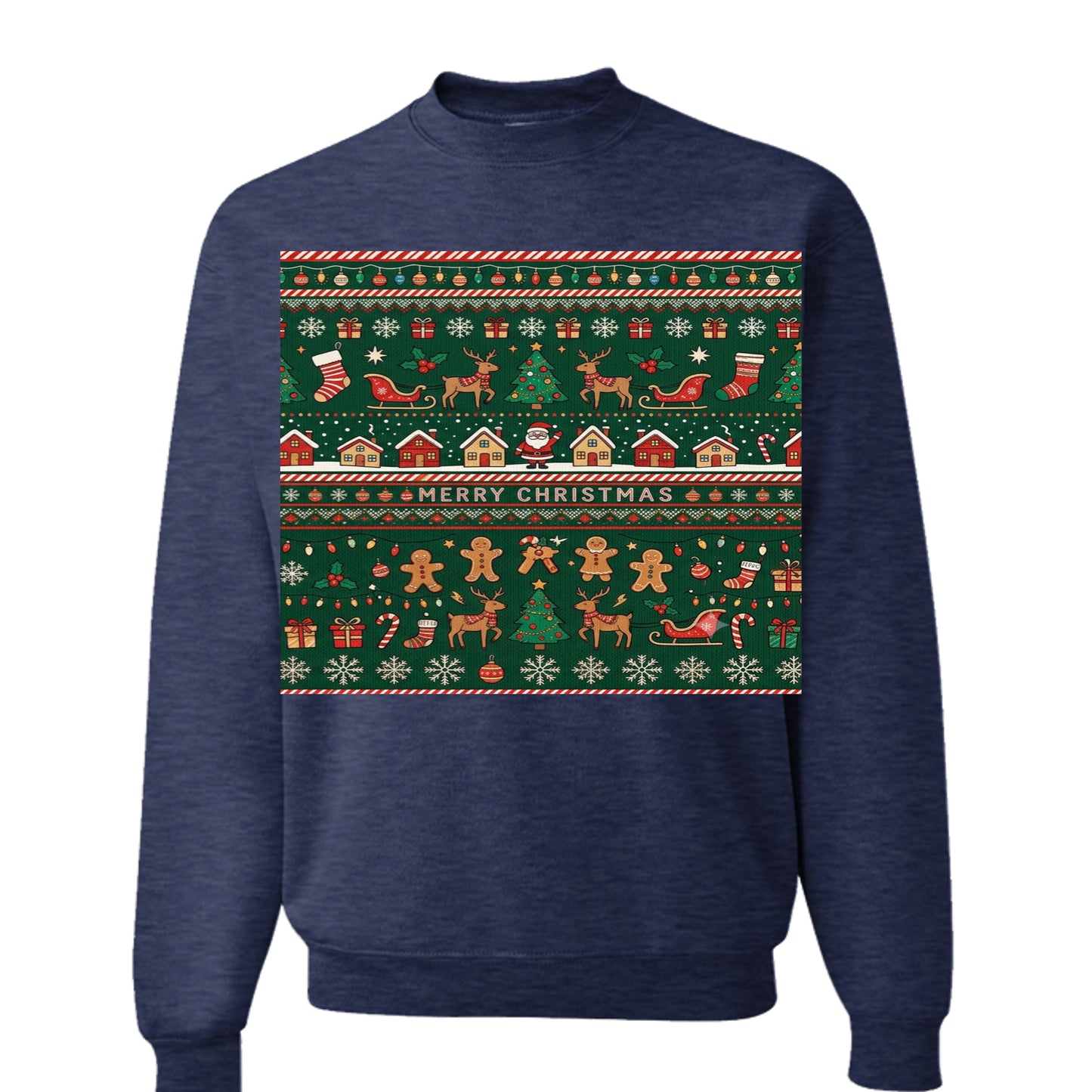 Vintage Heather Navy - 562 - FRONT