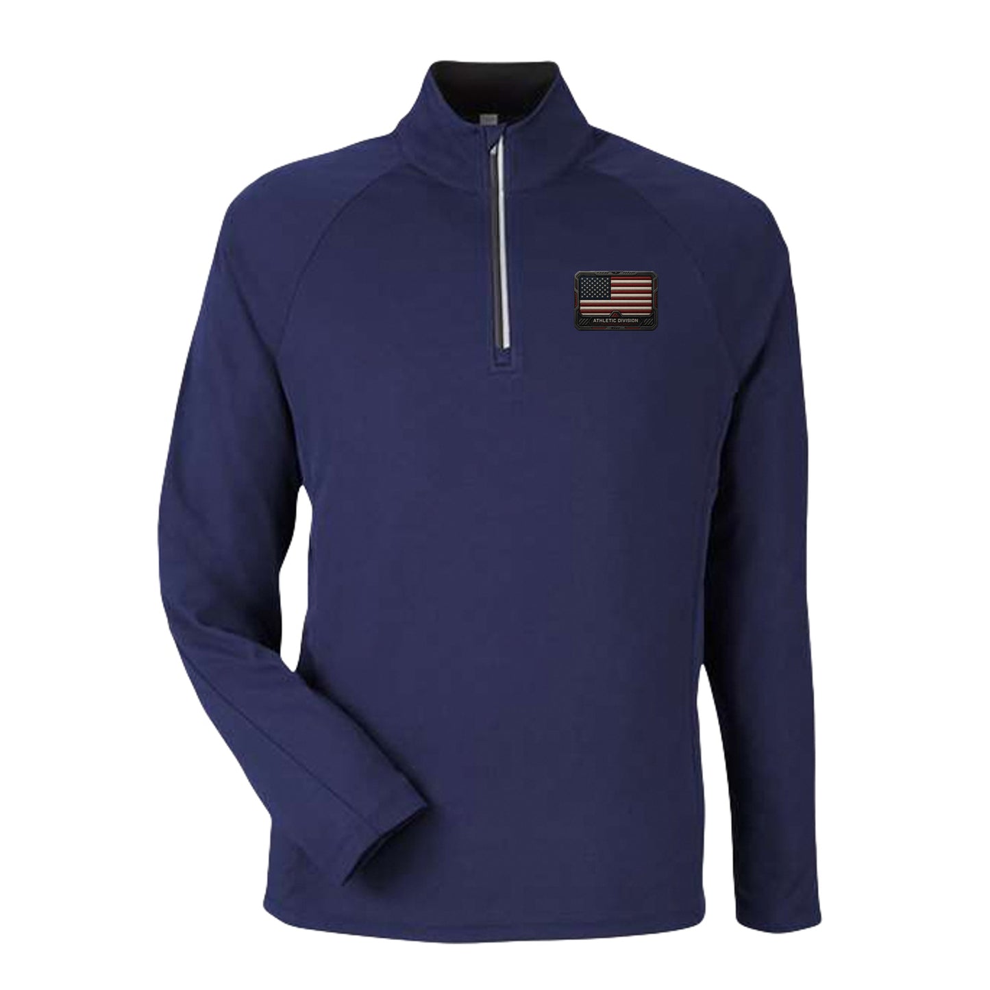 Classic Navy Heather/ Carbon - CE418 - FRONT