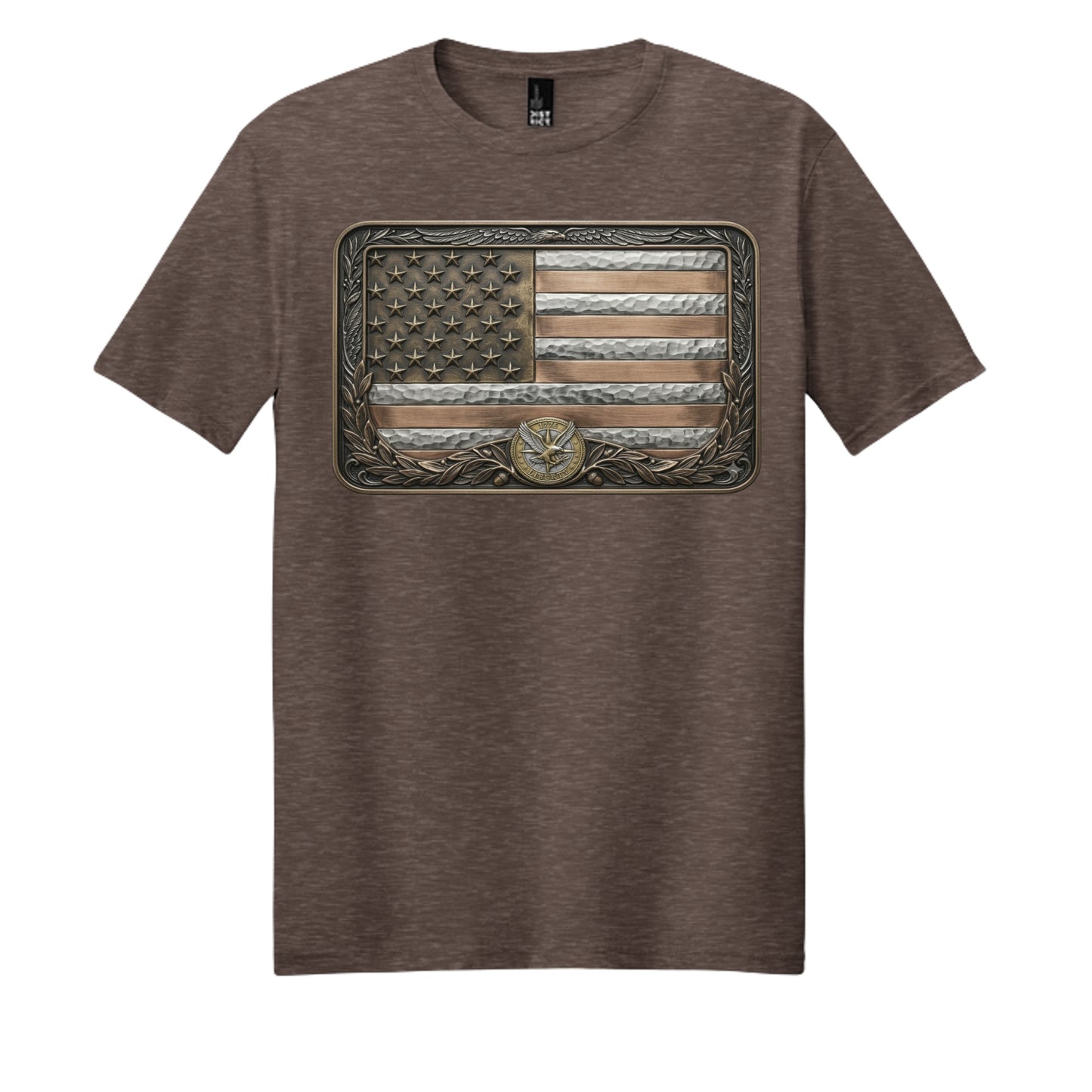 Heathered Brown - DM108 - FRONT