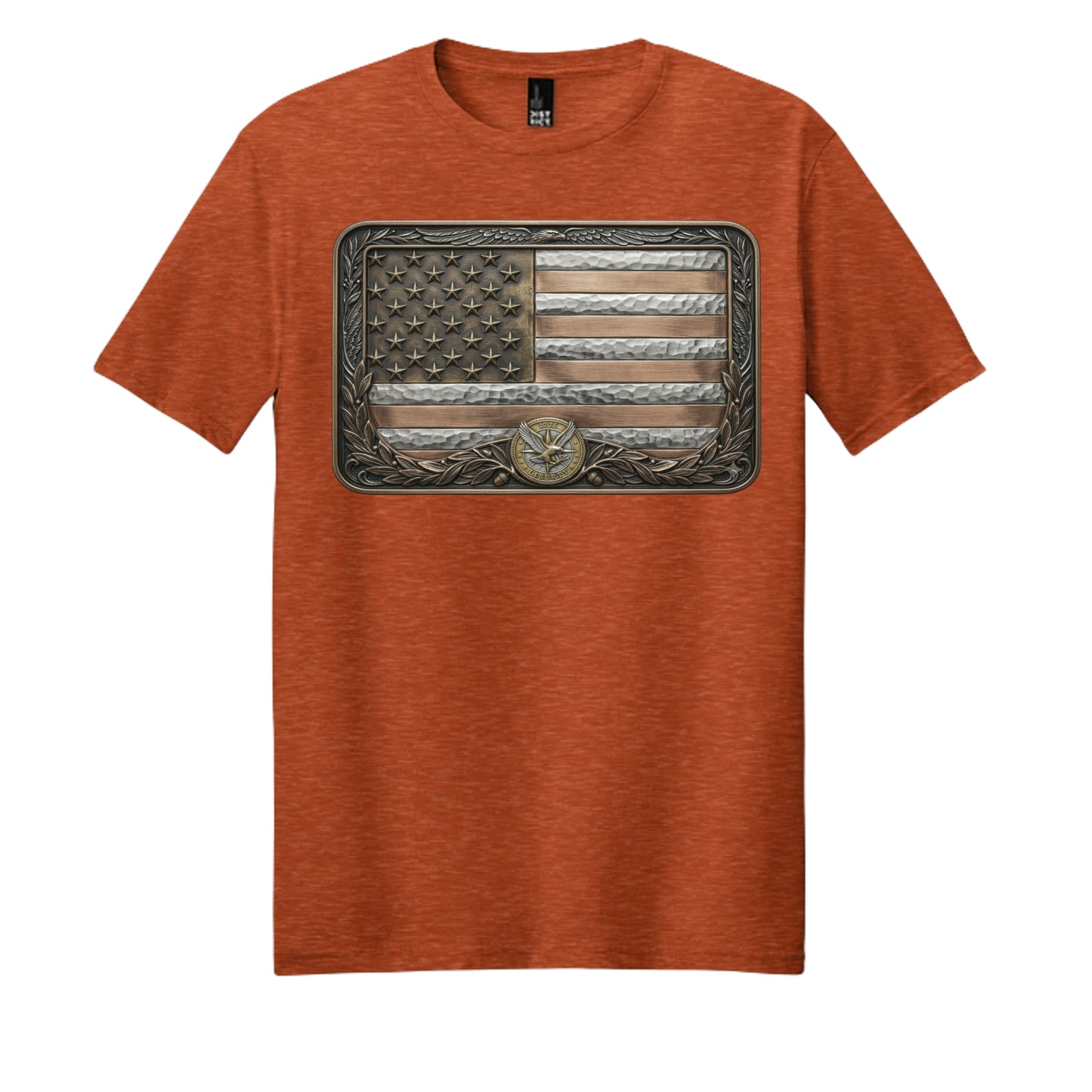 Deep Orange Heather - DM108 - FRONT