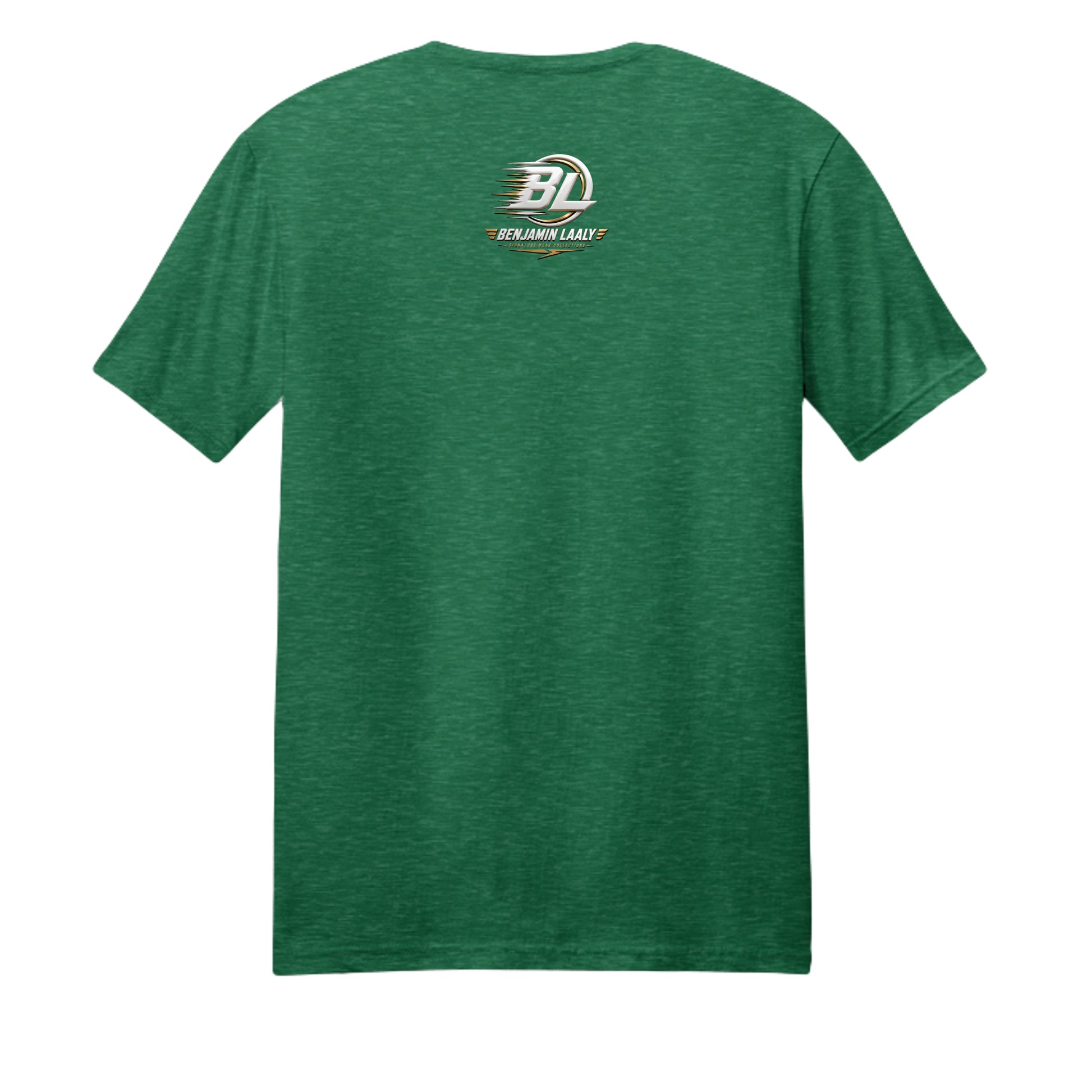 Heathered Kelly Green - DM108 - BACK