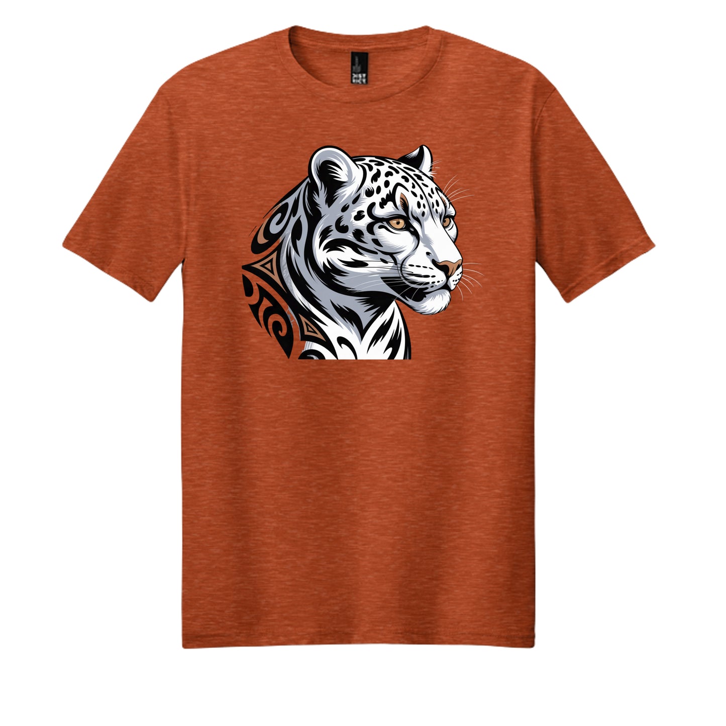 Deep Orange Heather - DM108 - FRONT